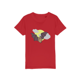 Bat Organic Jersey Kids T-Shirt