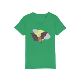 Bat Organic Jersey Kids T-Shirt