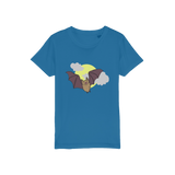 Bat Organic Jersey Kids T-Shirt