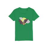 Bat Organic Jersey Kids T-Shirt