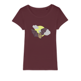 Bat Organic Jersey Womens T-Shirt