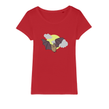 Bat Organic Jersey Womens T-Shirt