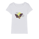 Bat Organic Jersey Womens T-Shirt