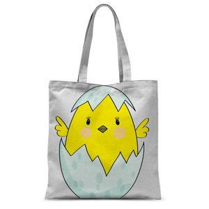 Easter Chicken Classic Sublimation Tote Bag