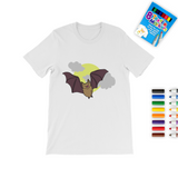 Bat Colouring T-Shirt