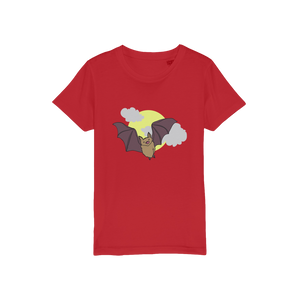 Bat Organic Jersey Kids T-Shirt
