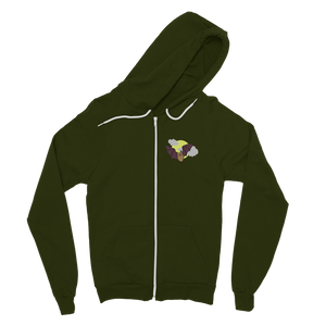 Bat Classic Adult Zip Hoodie