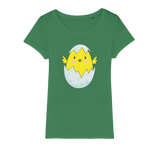 Easter Chicken Organic Jersey Womens T-Shirt