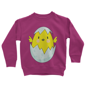 Easter Chicken Classic Kids Sweatshirt