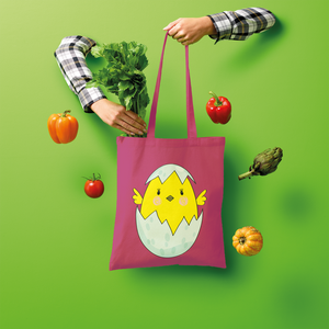 Easter Chicken Shopper Tote Bag