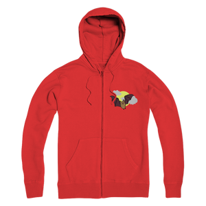 Bat Premium Adult Zip Hoodie