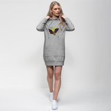 Bat Premium Adult Hoodie Dress