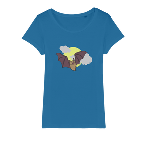 Bat Organic Jersey Womens T-Shirt