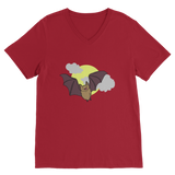 Bat Premium V-Neck T-Shirt