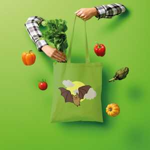 Bat Shopper Tote Bag