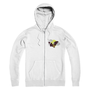 Bat Premium Adult Zip Hoodie