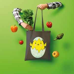 Easter Chicken Shopper Tote Bag