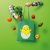 Easter Chicken Shopper Tote Bag