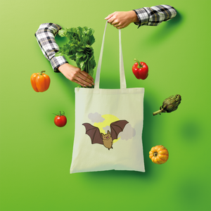 Bat Shopper Tote Bag
