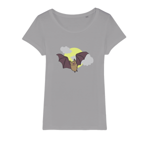 Bat Organic Jersey Womens T-Shirt