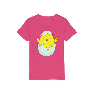 Easter Chicken Organic Jersey Kids T-Shirt