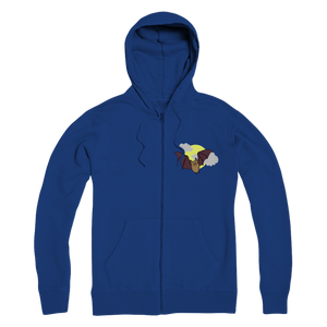 Bat Premium Adult Zip Hoodie