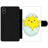 Easter Chicken Front Printed Wallet Cases