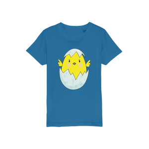 Easter Chicken Organic Jersey Kids T-Shirt