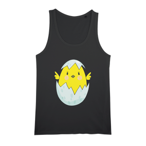 Easter Chicken Organic Jersey Unisex Tank Top