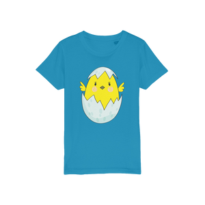 Easter Chicken Organic Jersey Kids T-Shirt