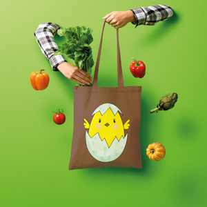 Easter Chicken Shopper Tote Bag