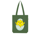 Easter Chicken Organic Tote Bag