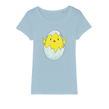 Easter Chicken Organic Jersey Womens T-Shirt