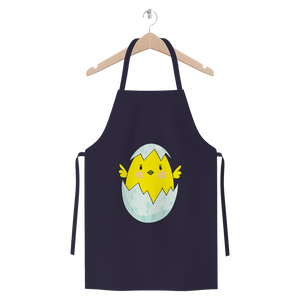 Easter Chicken Premium Jersey Apron