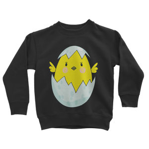 Easter Chicken Classic Kids Sweatshirt