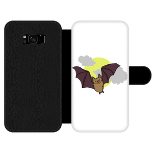 Bat Front Printed Wallet Cases