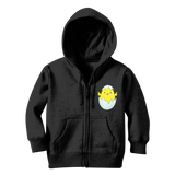 Easter Chicken Classic Kids Zip Hoodie