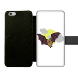 Bat Front Printed Wallet Cases