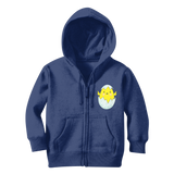 Easter Chicken Classic Kids Zip Hoodie