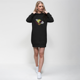 Bat Premium Adult Hoodie Dress
