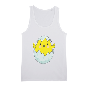 Easter Chicken Organic Jersey Unisex Tank Top