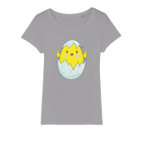 Easter Chicken Organic Jersey Womens T-Shirt