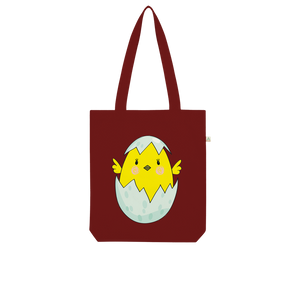 Easter Chicken Organic Tote Bag