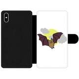 Bat Front Printed Wallet Cases