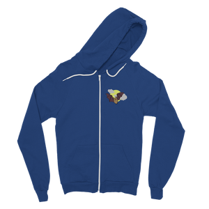 Bat Classic Adult Zip Hoodie