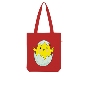 Easter Chicken Organic Tote Bag