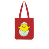 Easter Chicken Organic Tote Bag