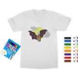 Bat Colouring T-Shirt