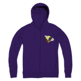 Bat Premium Adult Zip Hoodie