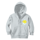 Easter Chicken Classic Kids Zip Hoodie